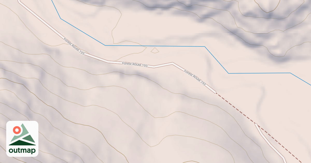 Map of Shutts Flat