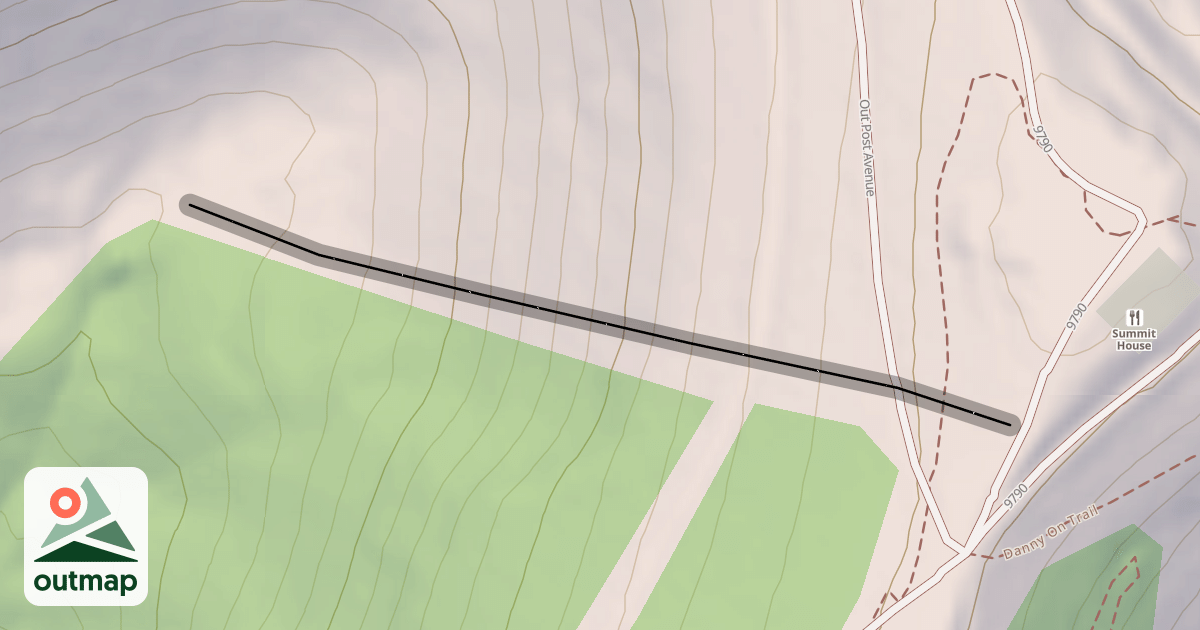 Map of Connie's Coulee