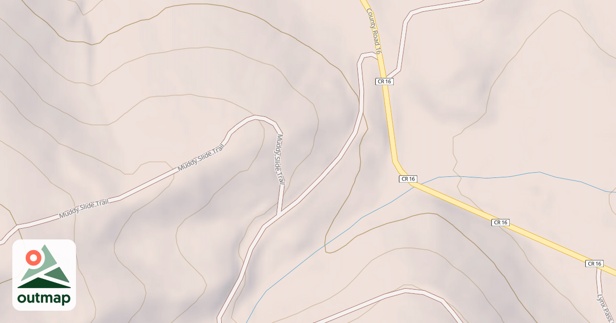 Map of DEADMAN - (AKA POWERLINE RD)
