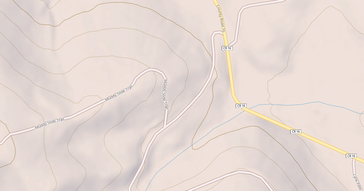 Map preview of DEADMAN - (AKA POWERLINE RD)