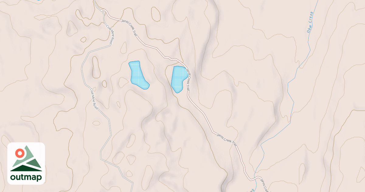 Map of Jarvis Creek