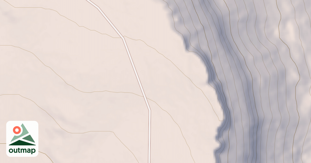 Map of FREEZE OUT RIM OBS. PT.