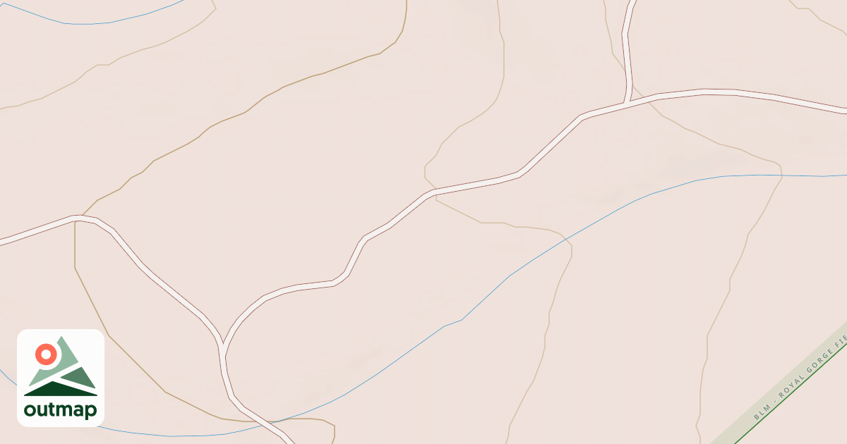 Map of BLM National GTLF Public Motorized Roads 07053528-416c-4cdb-ae09-324f3ee3cd3b