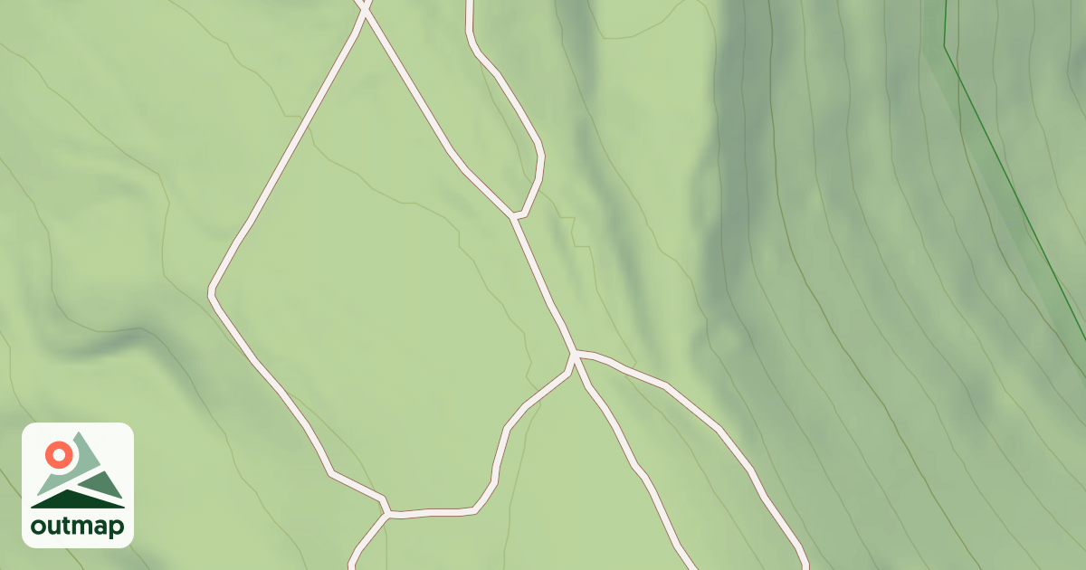 Map of Whiskey Springs Trails