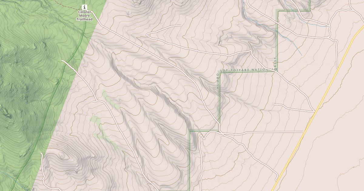 Map preview of COLONEL MOORE NORTH
