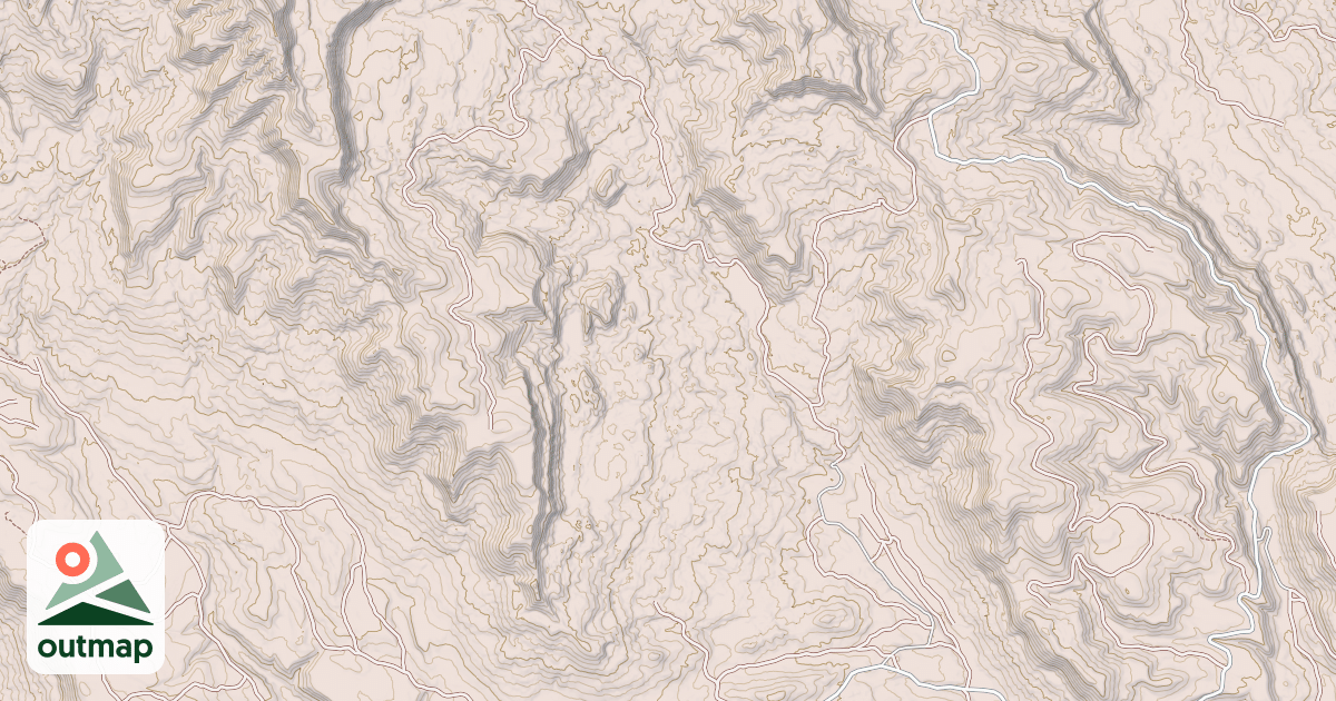 Map of MIDDLE FORK LONG CREEK