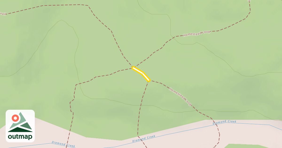 Map of Homestead Loop