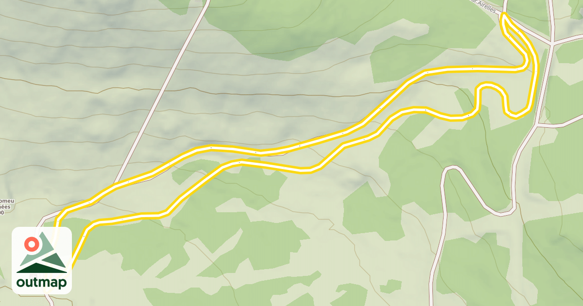 Map of Martin Fourcade