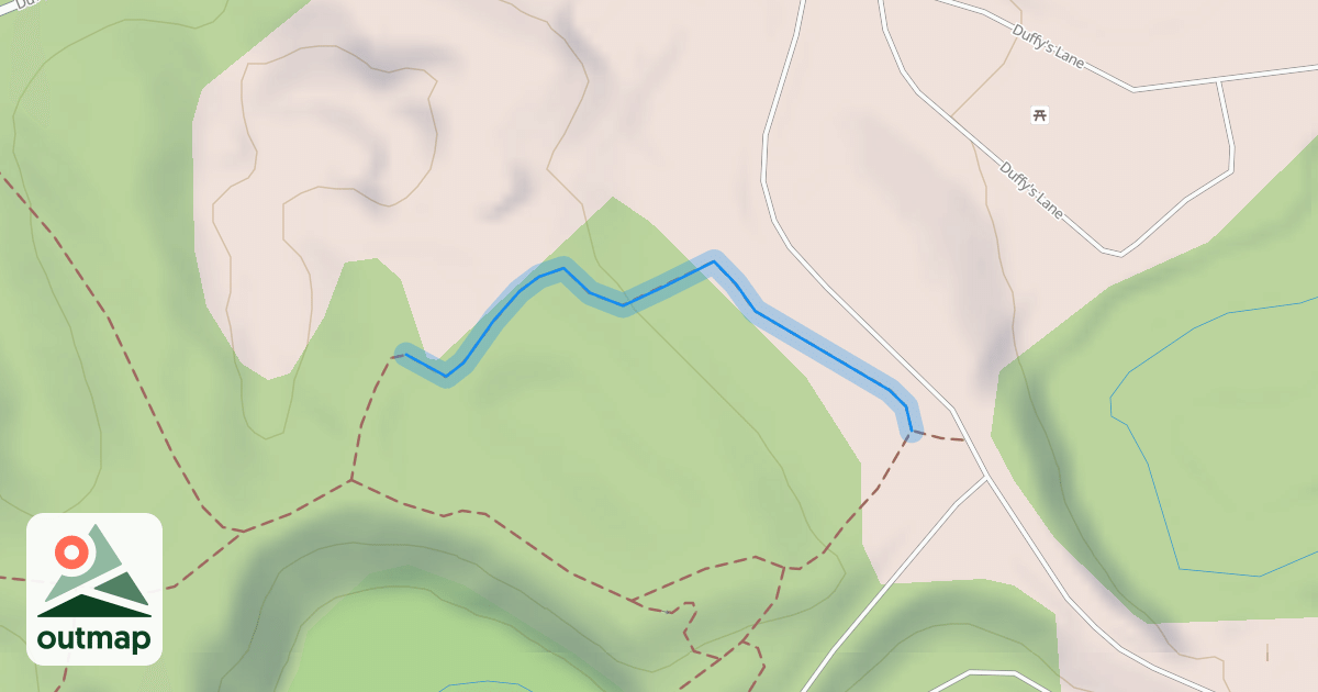 Map of Staff Area Trail