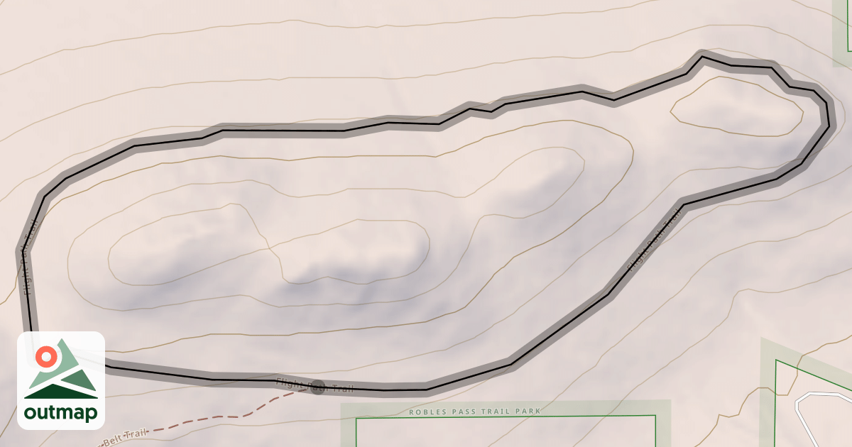 Map of Flight Path Trail