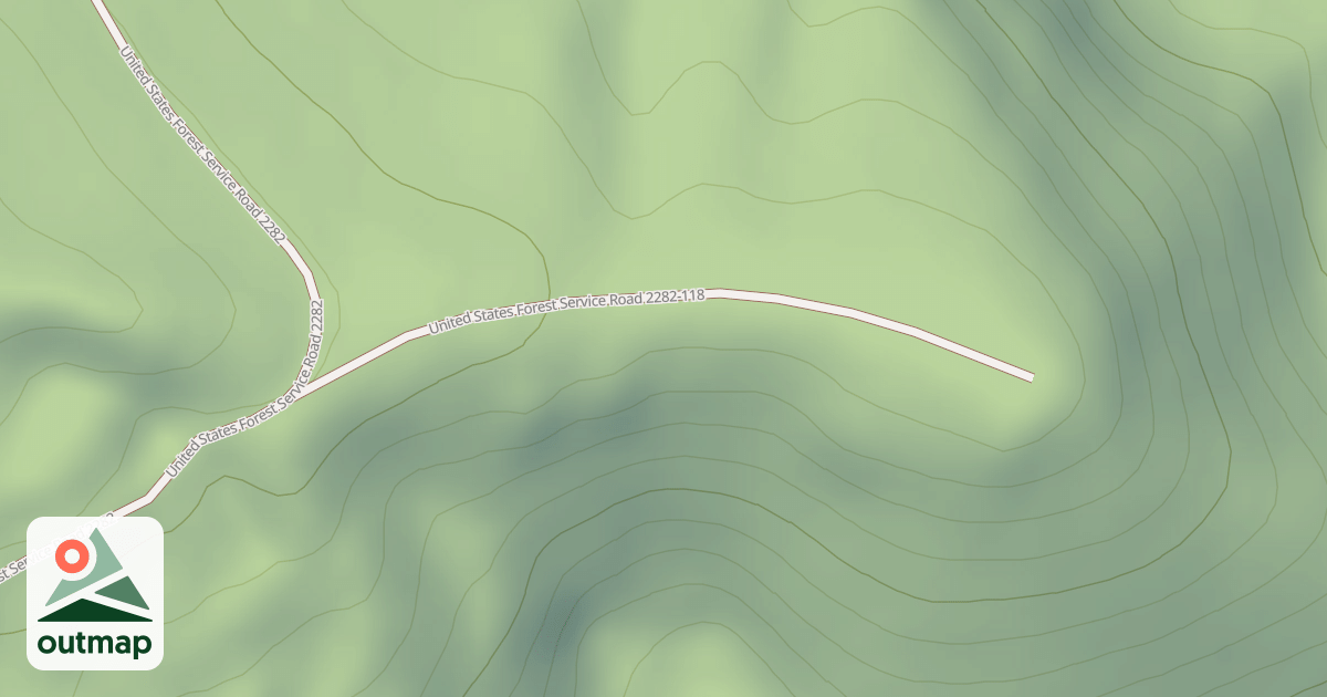 Map of USFS Motor Vehicle Use Map Roads {F58CF7E4-6E82-4688-A29D-AC30F9C4AF1A}