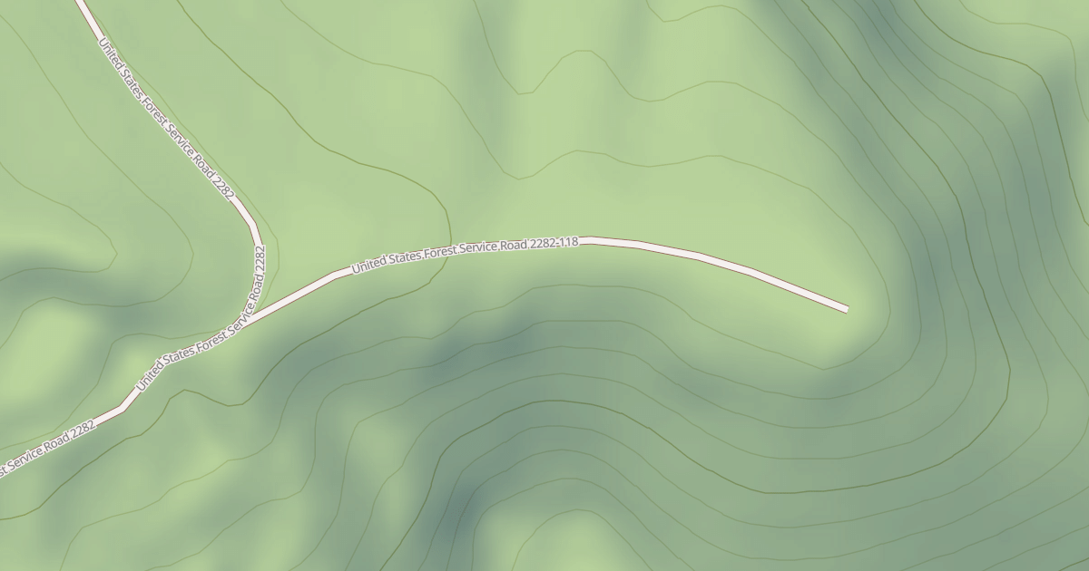 Map preview of USFS Motor Vehicle Use Map Roads {F58CF7E4-6E82-4688-A29D-AC30F9C4AF1A}