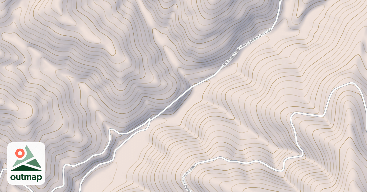 Map of N F PALOUSE RIVER