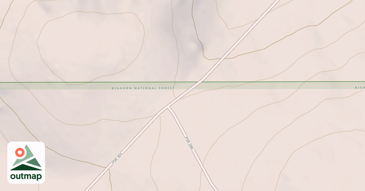 Map of SWAMP CREEK