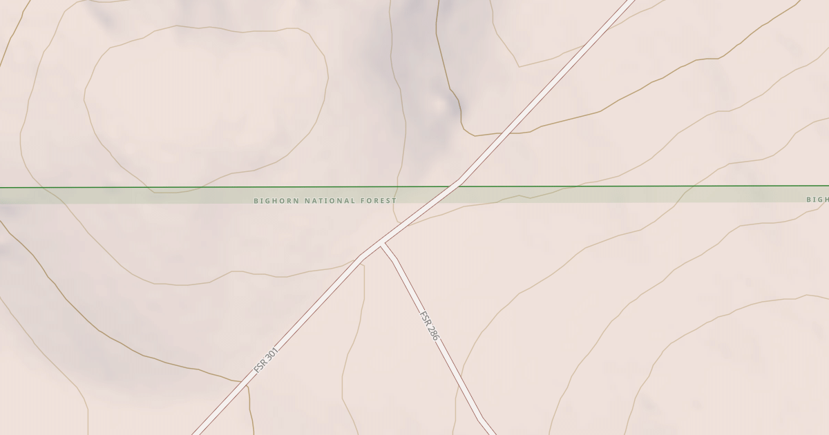 Map preview of SWAMP CREEK