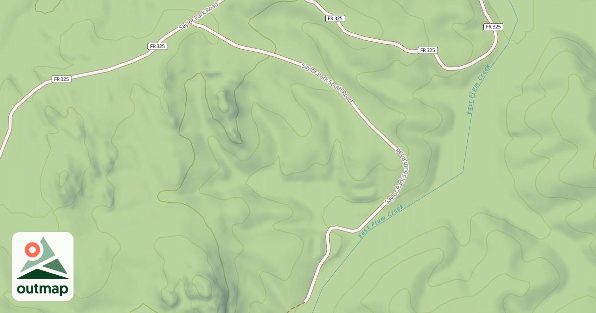 Map of SAYLOR PARK SOUTH