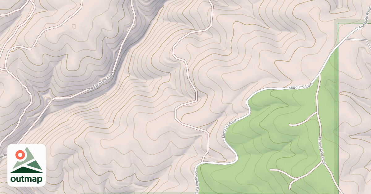 Map of ANDYS CABIN
