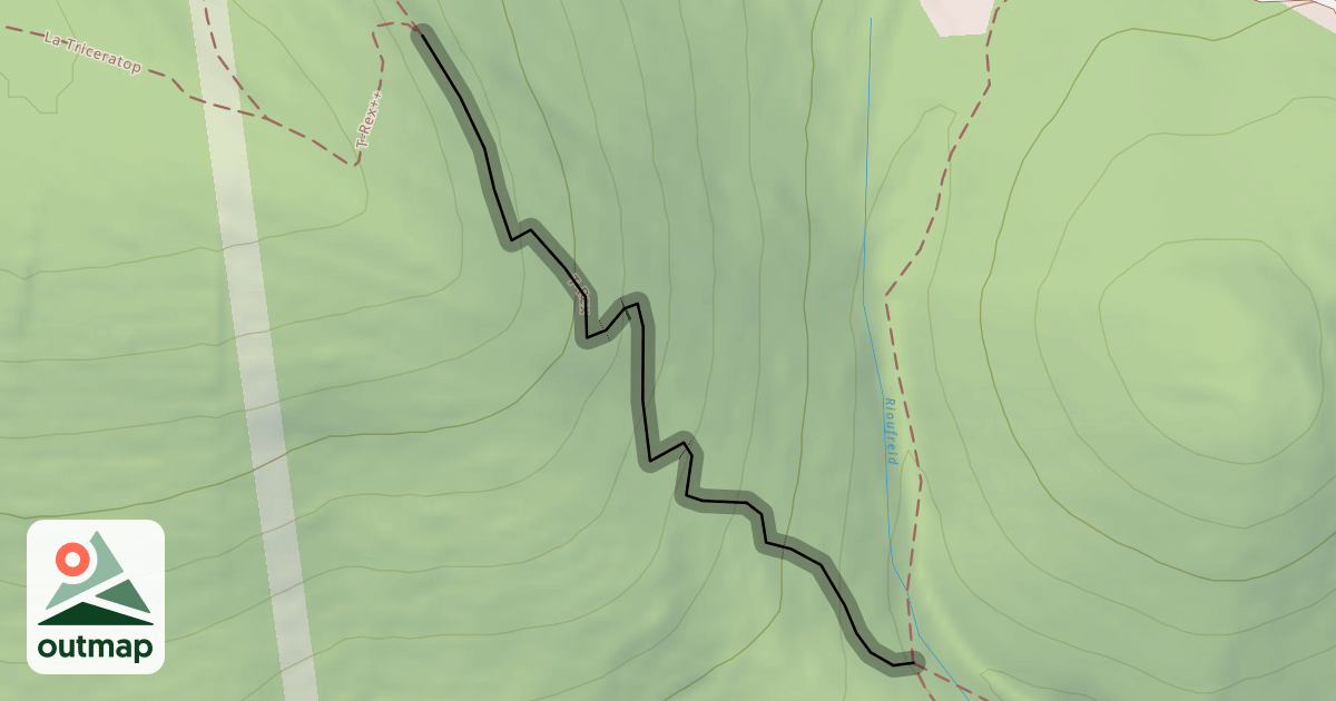 Map of T-Rex