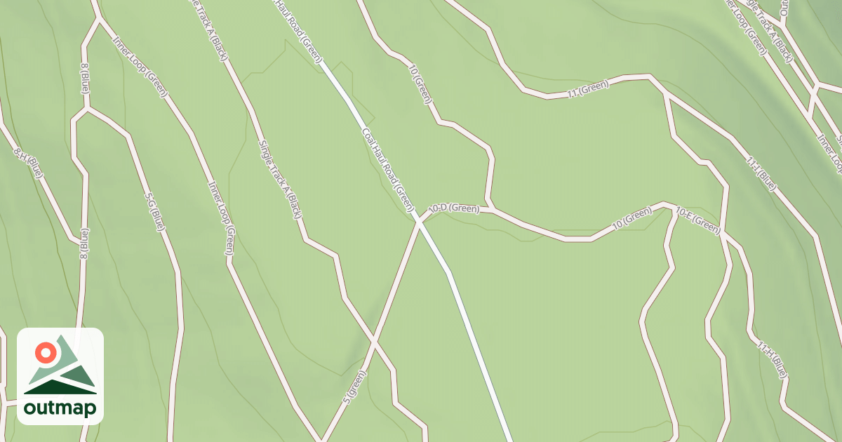 Map of Rock Run ATV Trails