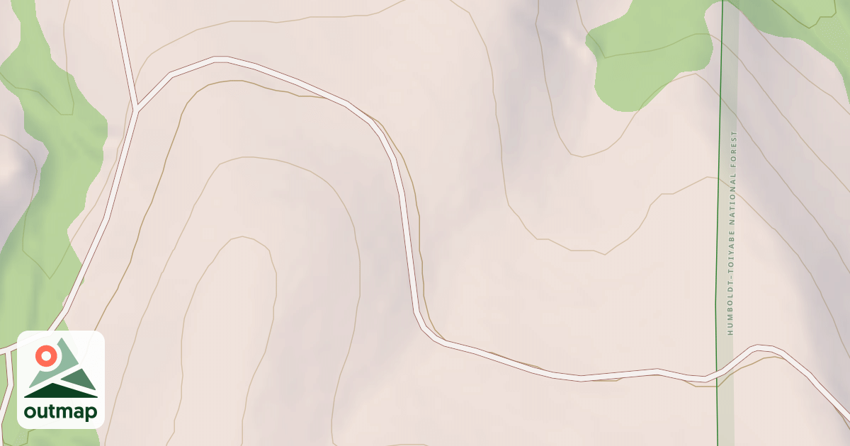 Map of SOUTH FORK CANYON CREEK  SPURA