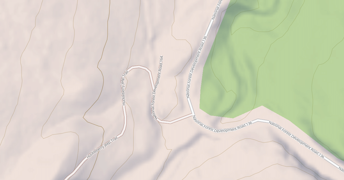 Map preview of SOUTH HUCKLEBERRY