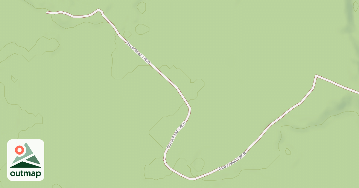 Map of FR 1392B