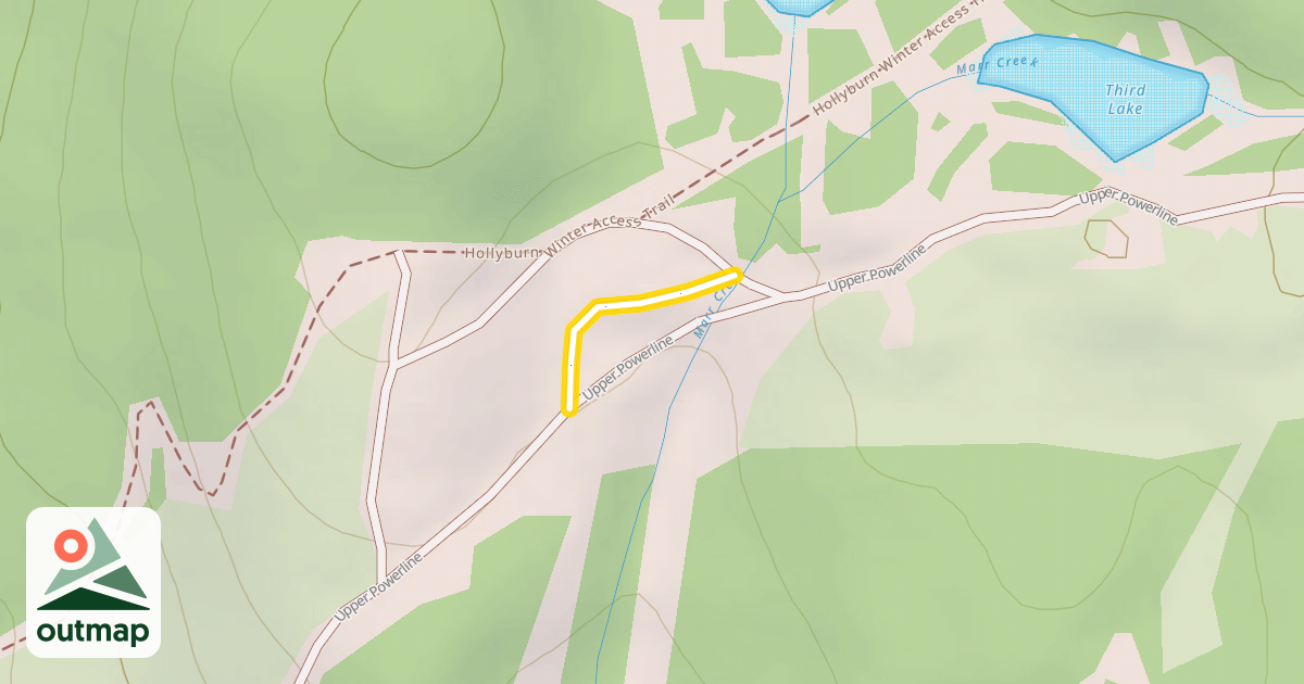 Map of Russell's Coaster
