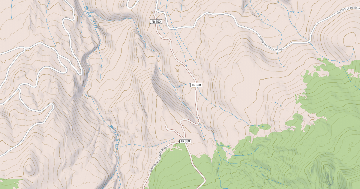Map preview of WILLOW CR