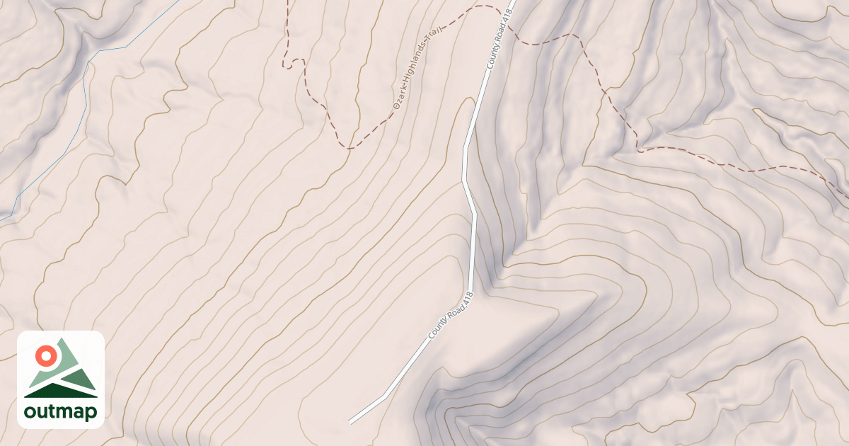 Map of USFS Motor Vehicle Use Map Roads {37336C91-45C8-4DAD-87A7-D2B628D9B975}