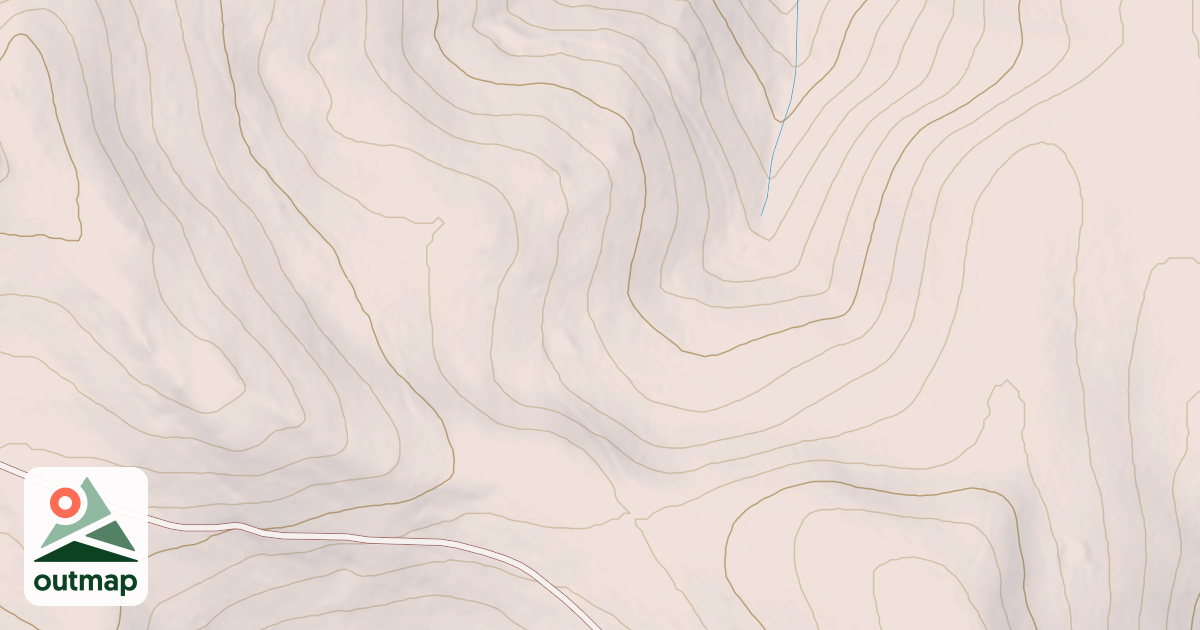 Map of ADIN SUMMIT SPUR