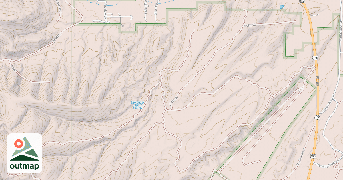 Map of 4026 O