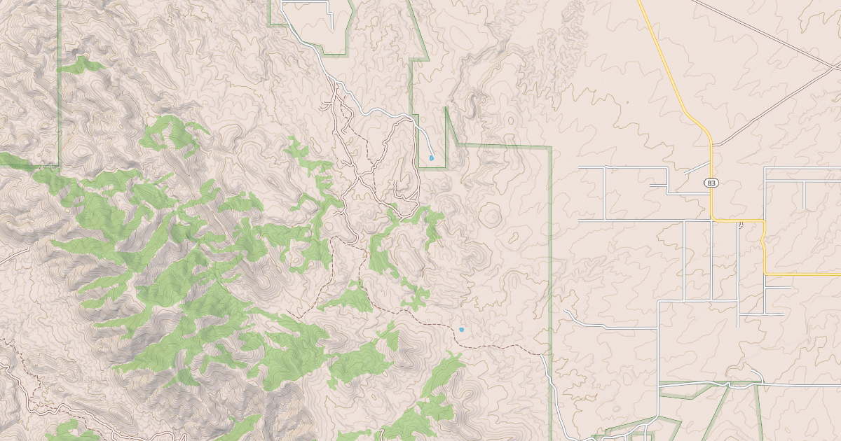 Map preview of PAPAGO SPRINGS RD