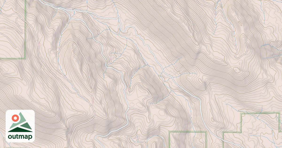 Map of BAUERS CREEK