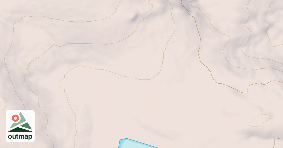 Map of SOUTH PICKET PIN LAKE EAST