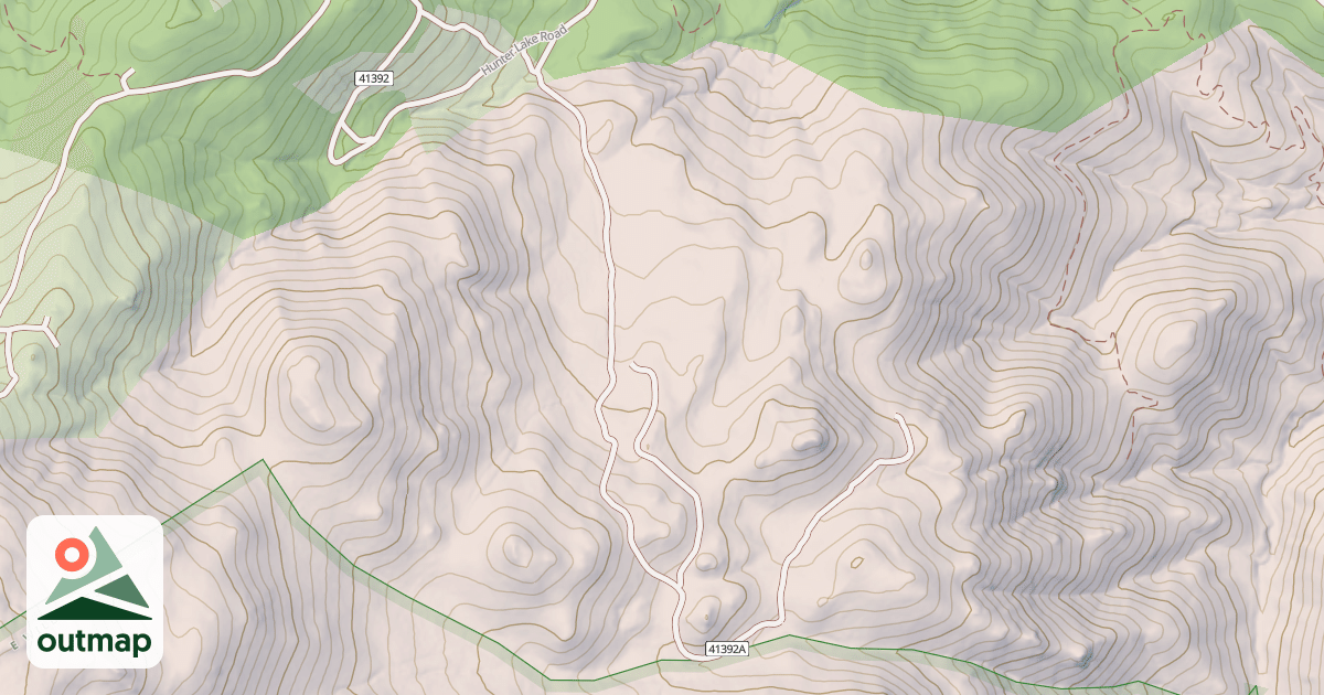 Map of SPRINGS SPUR A