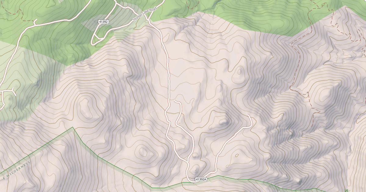 Map preview of SPRINGS SPUR A