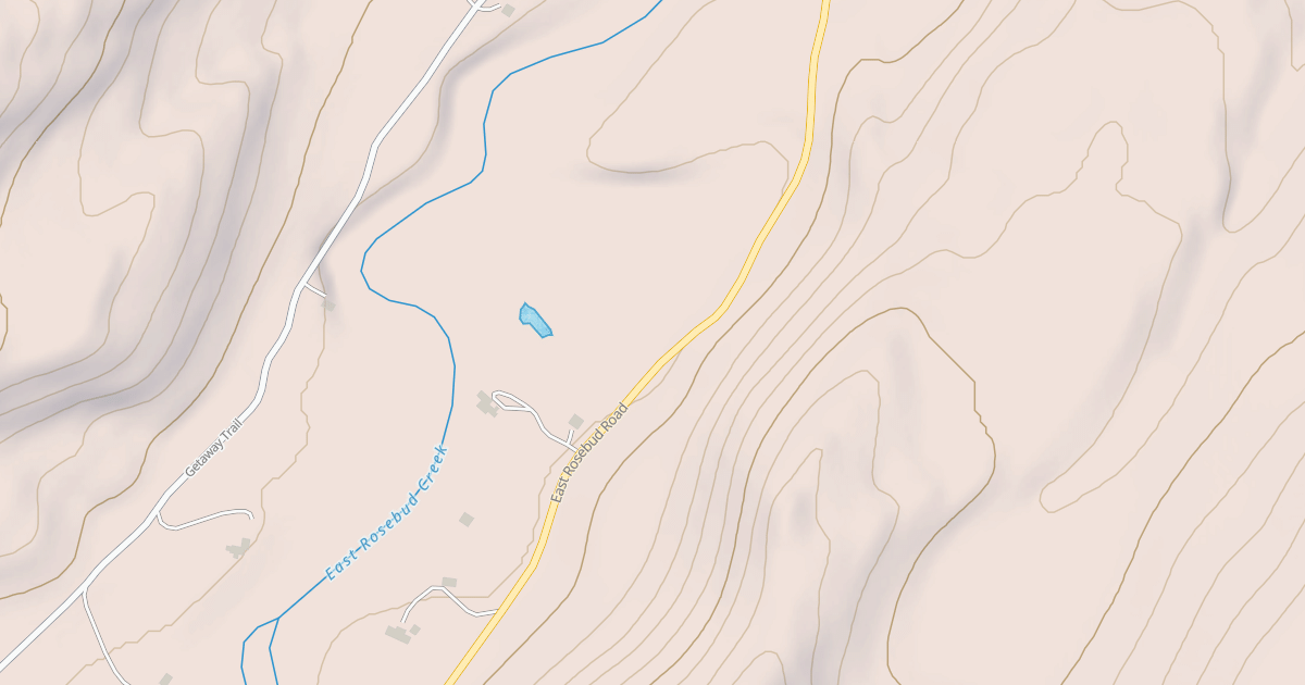 Map preview of EAST ROSEBUD