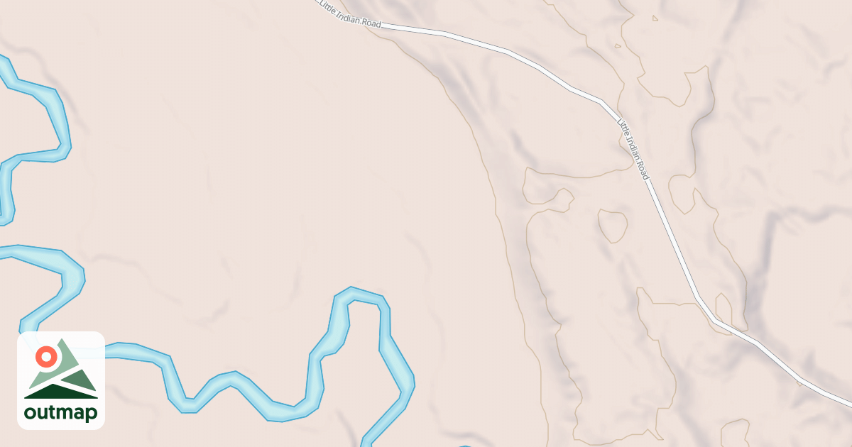 Map of LITTLE INDIAN SPUR I