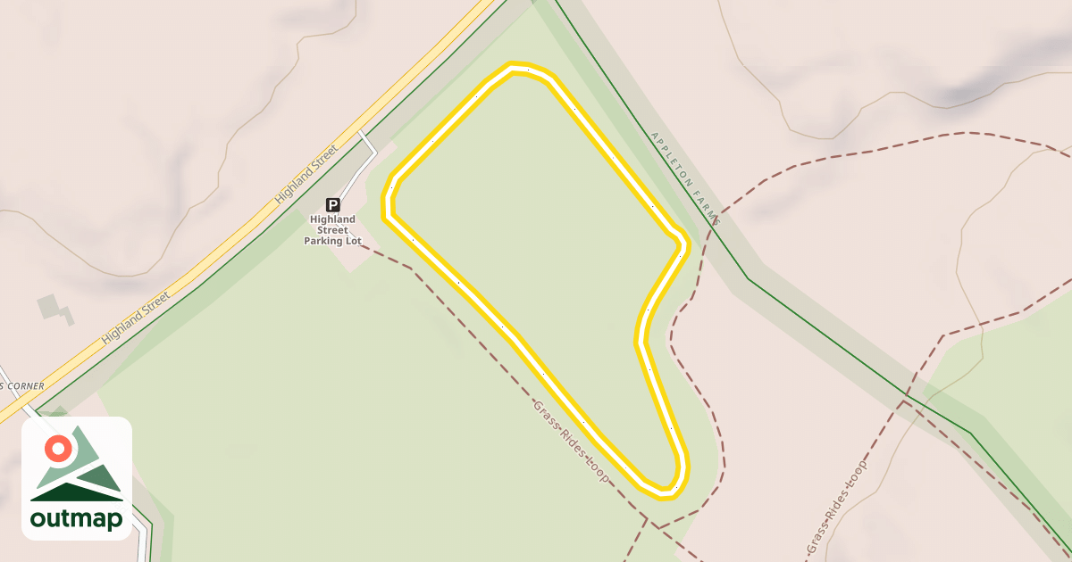 Map of Lamson Field North