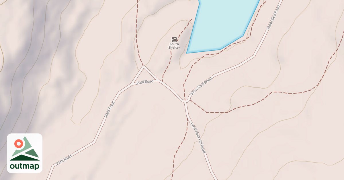 Map of East Ridge Trail