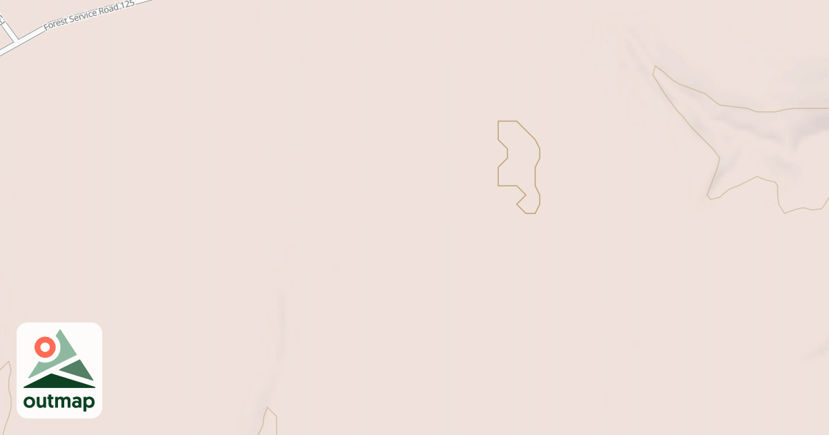 Map of SANDERS SPUR