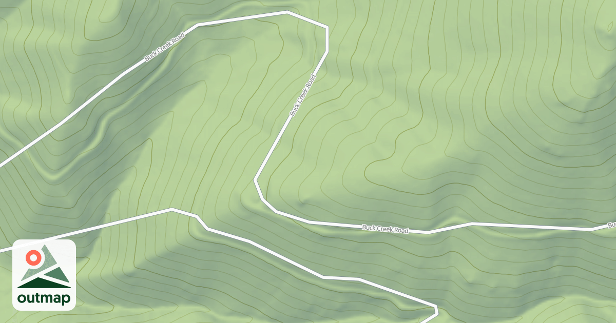 Map of (FDR) BUCK CREEK