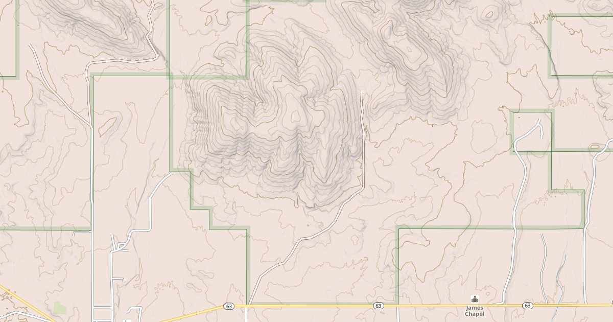 Map preview of WHITESBORO