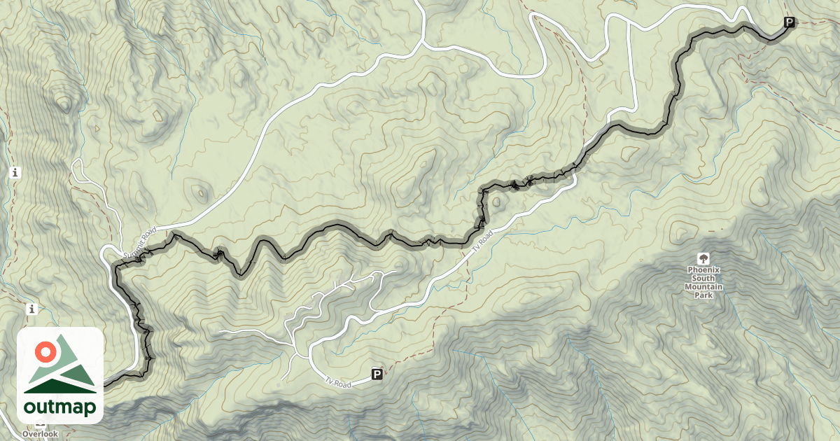 Map of National Trail