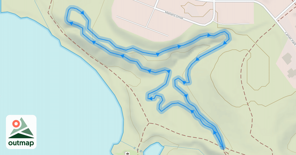 Map of Controlled Berm