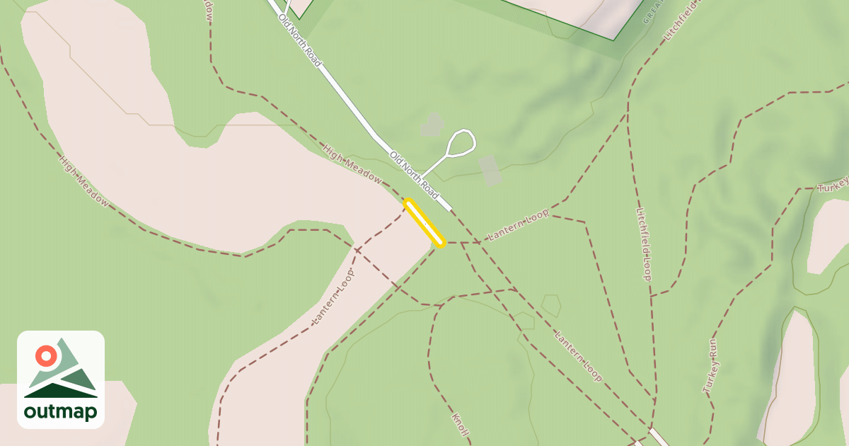 Map of Lantern Loop