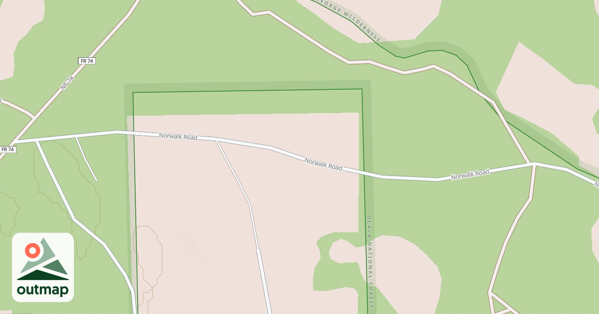 Map of USFS National Forest System Roads {A505FD77-3DE8-41B6-8E2F-34EE7C3348A3}