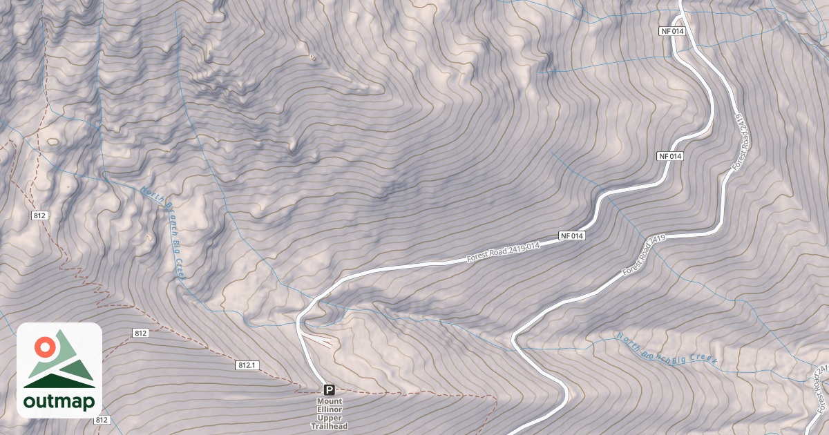 Map of MT ELIMOR TH