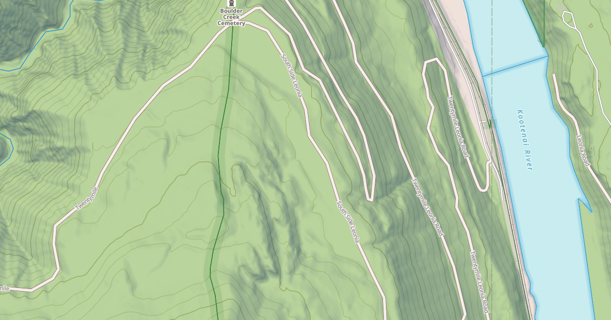 Map preview of SOUTH SIDE LEONIA