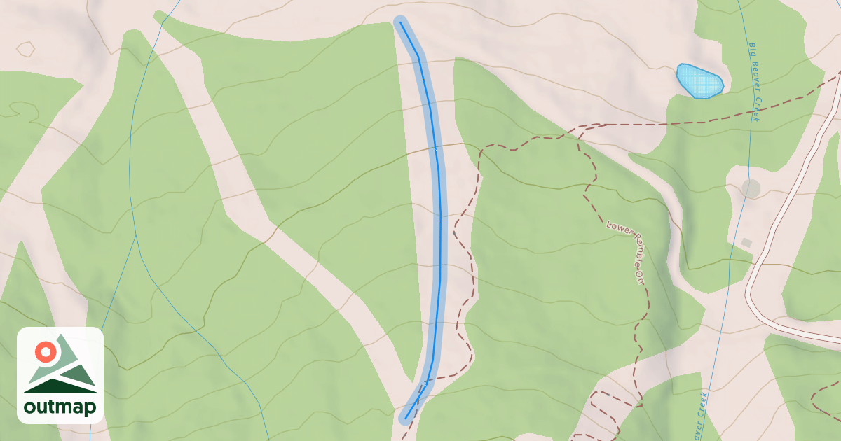 Map of Bronco